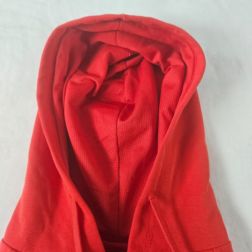 Hudson's Bay Unisex Size Small Canada Maple Leaf Zip Hoodie Red Strong And Free - Picture 9 of 15